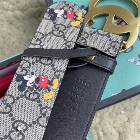 gucci mickey mouse belt black|mickey mouse gucci bag grey.